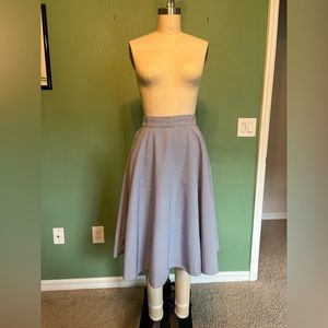 Uniqlo striped full skirt